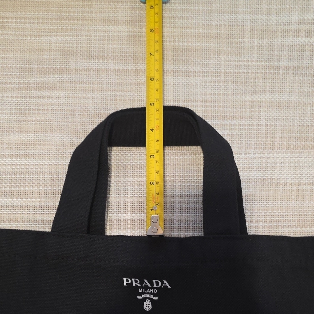 PRADA Mini Tote Bag Novelty Blavk Limited Edition - Picture 8 of 9